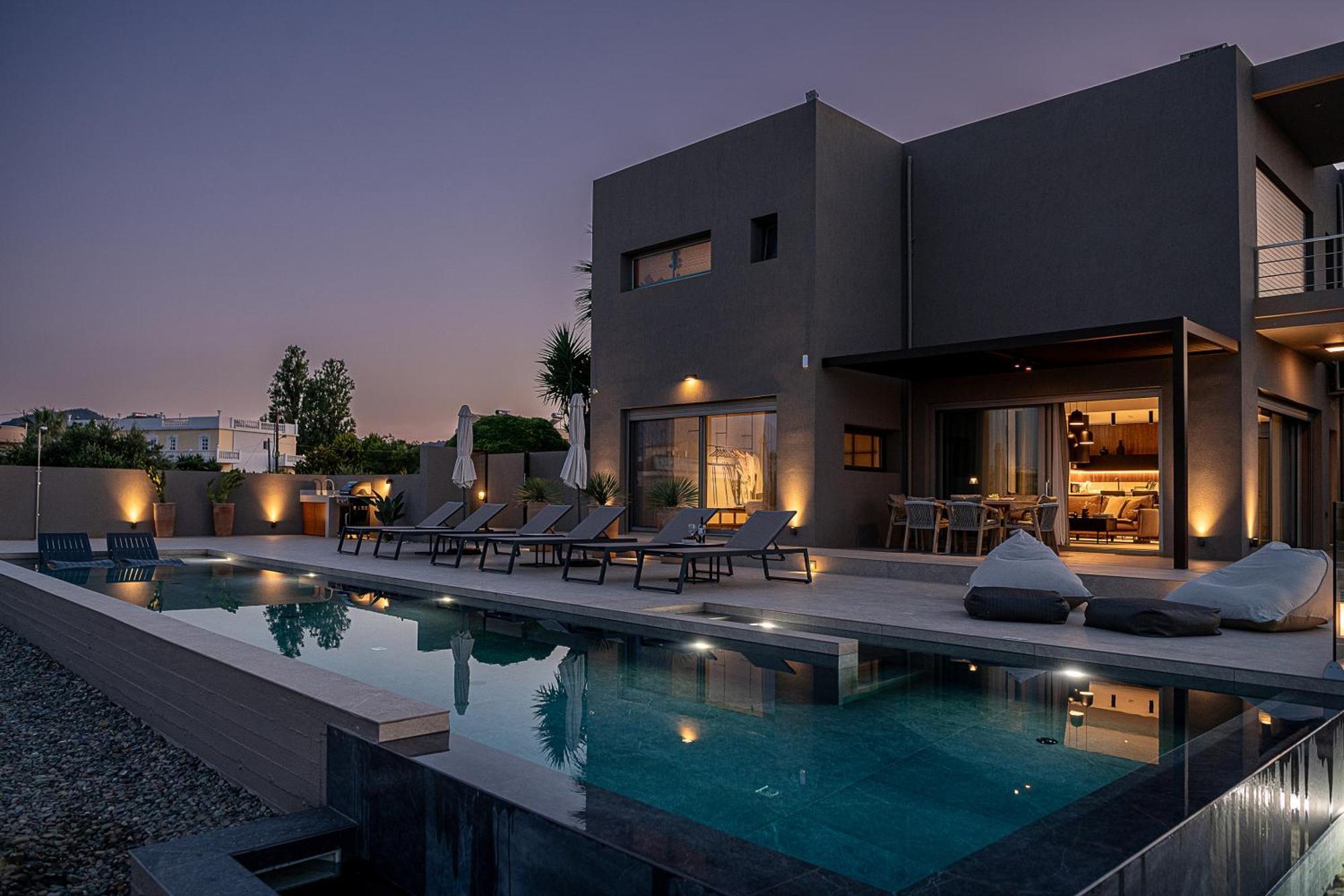 Agave Hill Luxury House Villa Chania  Exterior photo
